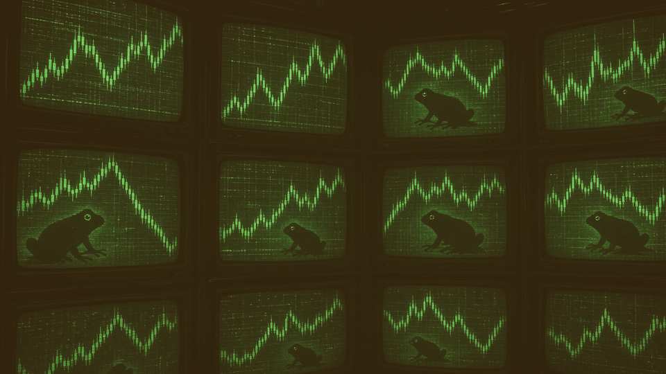 Giga Mint desk artwork